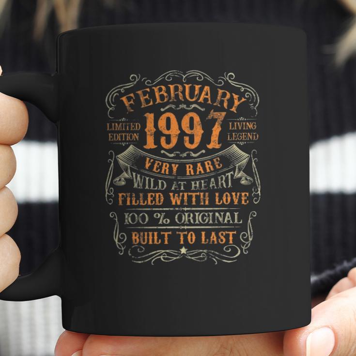 February Vintage 1997 Limited 25 Years Old 25Th Birthday Coffee Mug