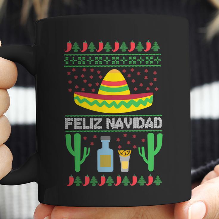 Feliz Navidad Ugly Christmas Coffee Mug