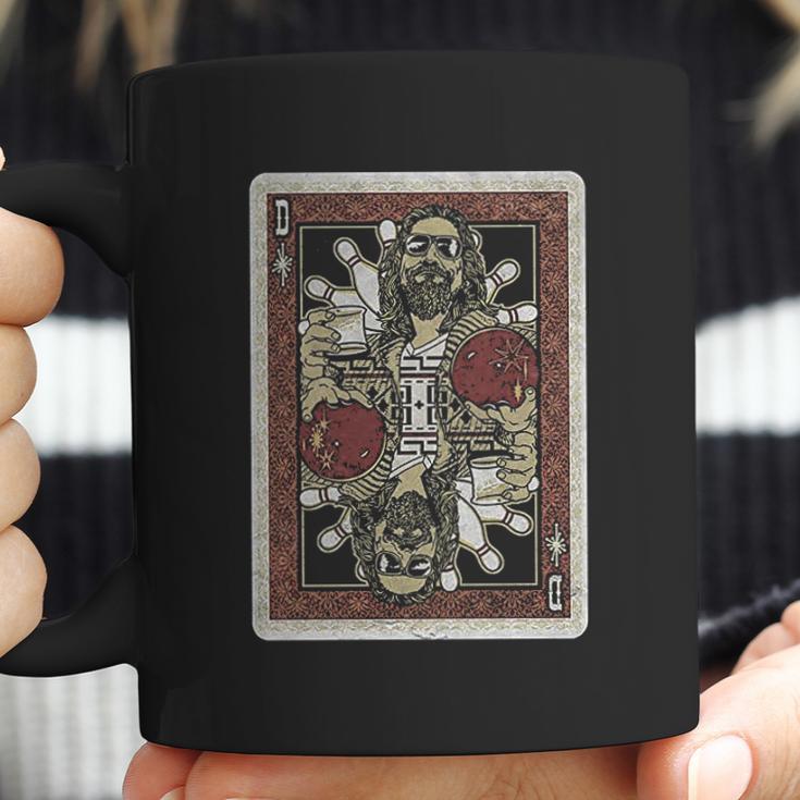 Fifth Sun Mens The Big Lebowski Dude Playing Card Coffee Mug