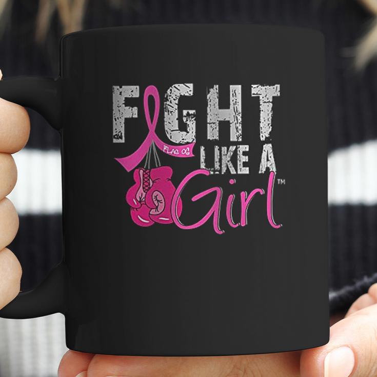 Fight Like A Girl Canker Boxing Glove Coffee Mug