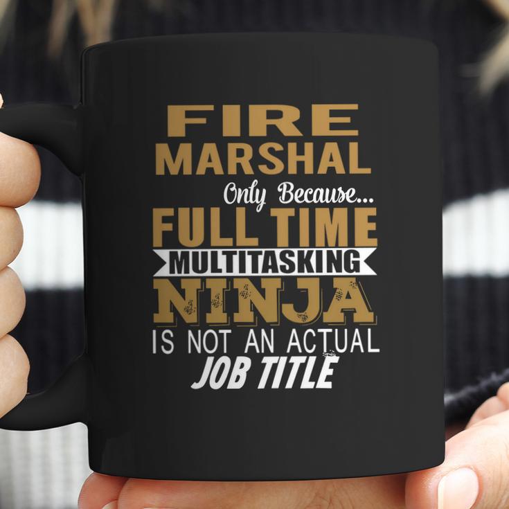 Fire Marshal Ninja Coffee Mug