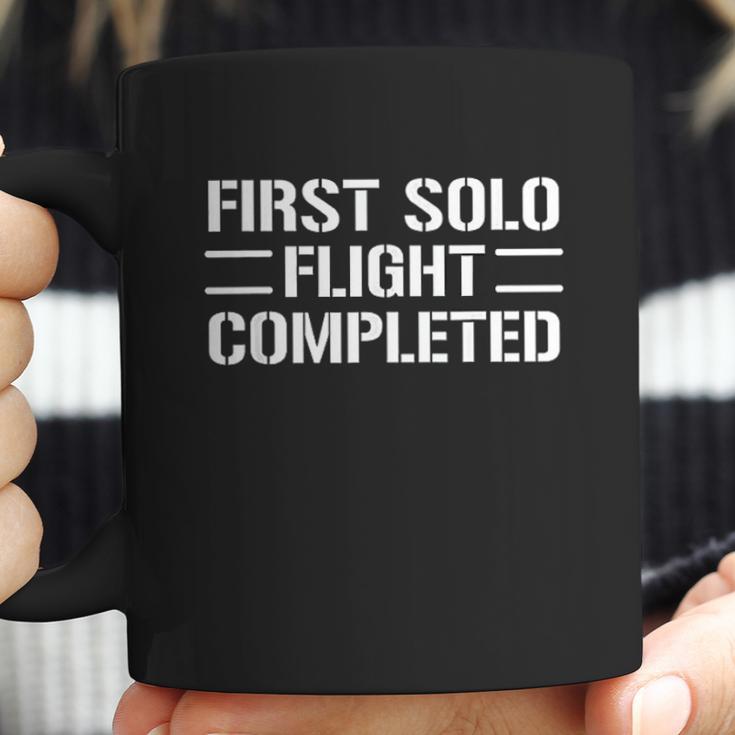 First Solo Flight Completed Pilot Student Coffee Mug