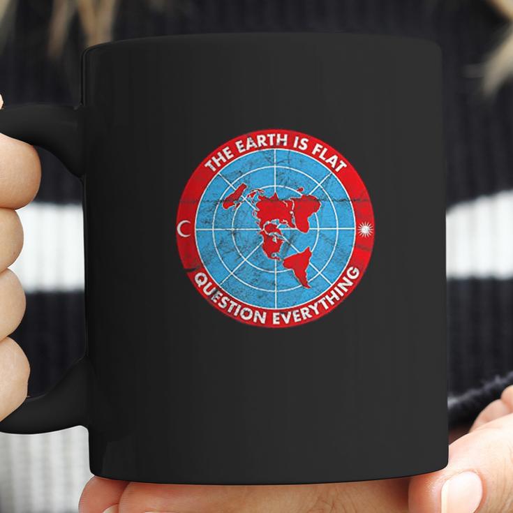 Flat Earth Society Theory Conspiracy Vintage Coffee Mug