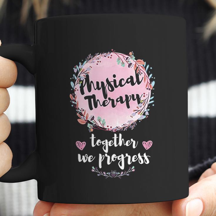 Floral Motivational Pt Pta Team Squad Gifts Physical Therapy Coffee Mug