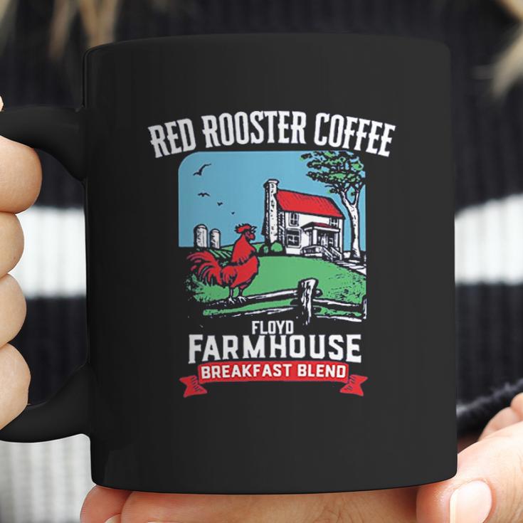 Floyd Farmhouse Red Rooster Coffee Coffee Mug