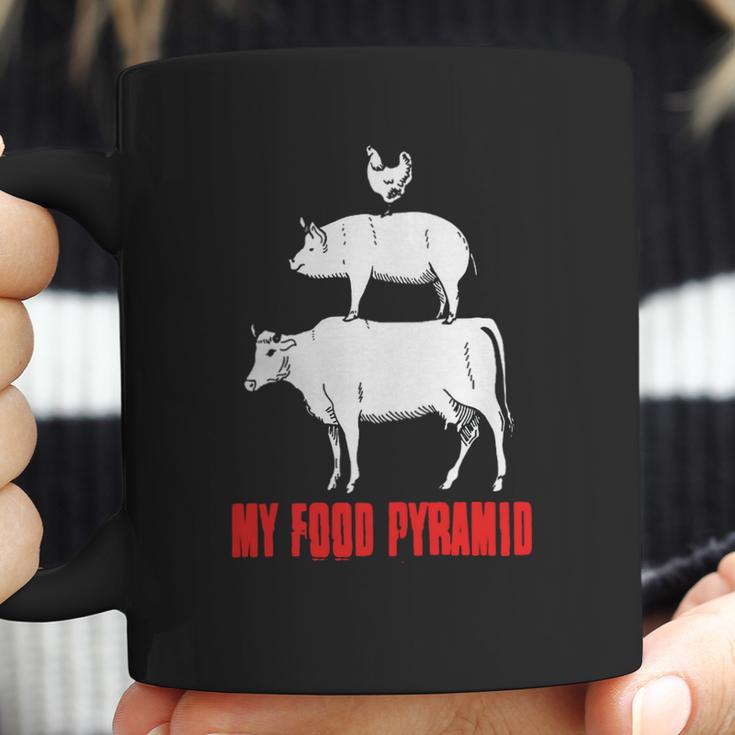 My Food Pyramid Shirt - Meat Lover Tshirt Coffee Mug