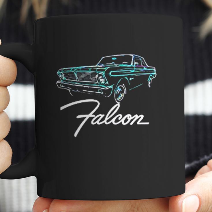 Ford Falcon Coupe Neon Lights Design Coffee Mug