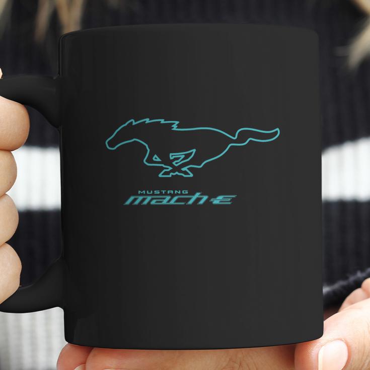 Ford Mustang Mach-E Blue Pony Logo T-Shirt Coffee Mug