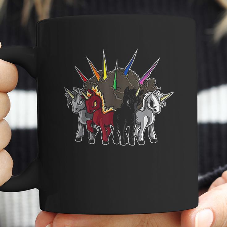 The Four Unicorns Of The Apocalypse Coffee Mug