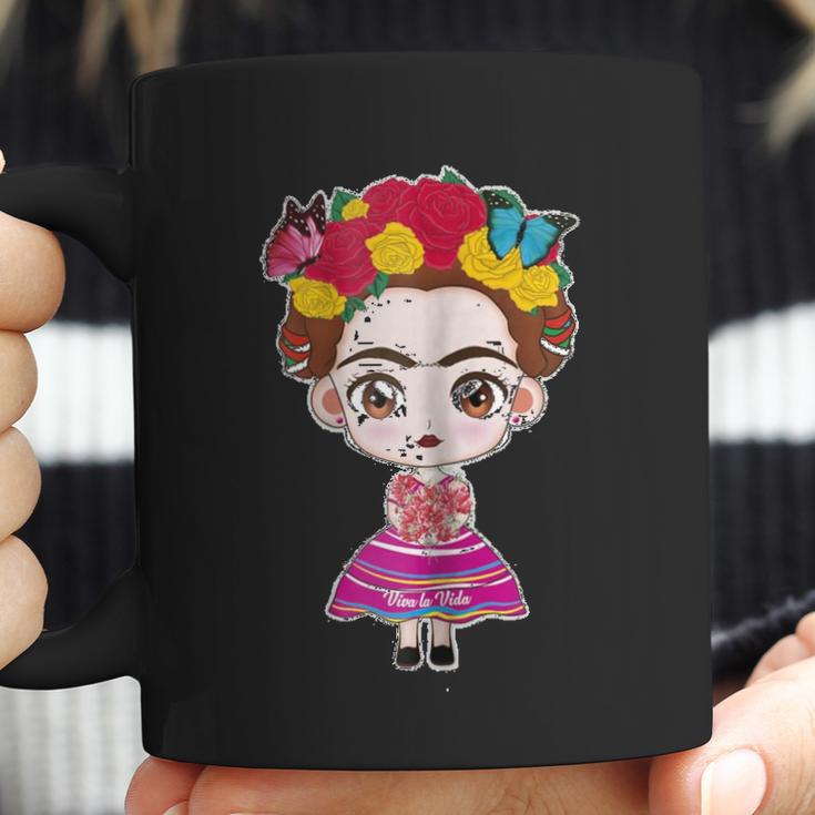 Frida Kahlo Cute Chibi Coffee Mug