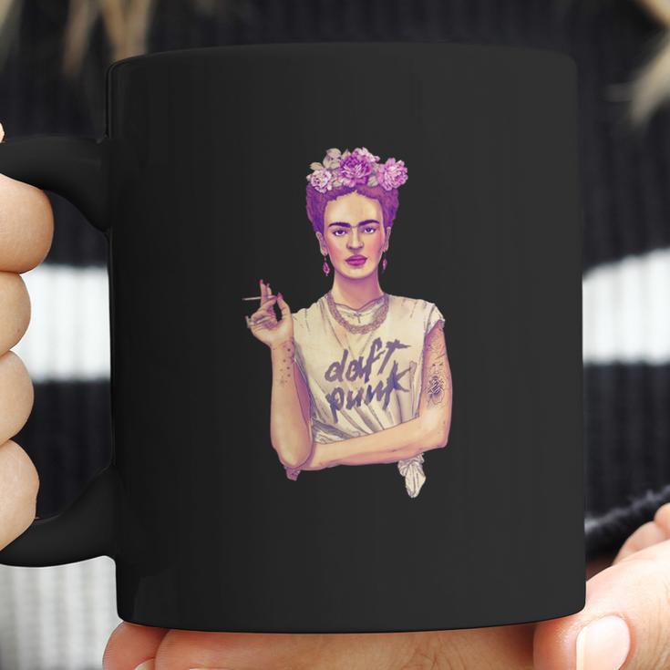 Frida Kahlo Daft Punk Coffee Mug