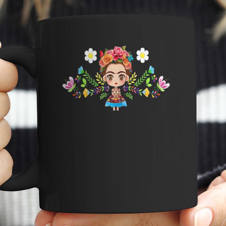 Frida Kahlo Funny Chibi Coffee Mug