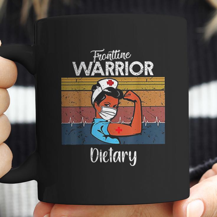 Frontline Warrior Dietary Vintage Women Strong Coffee Mug