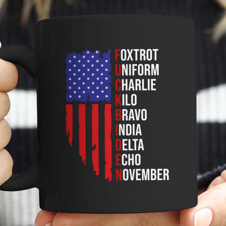 Fuck Biden Shirt Foxtrot Uniform Charlie Anti Joe Biden Coffee Mug