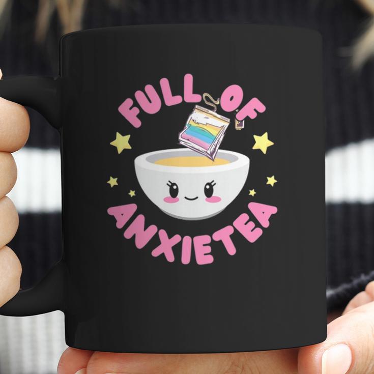 Full Of Anxietea Full Of Anxiety Cute Kawaii Pastel Goth Coffee Mug