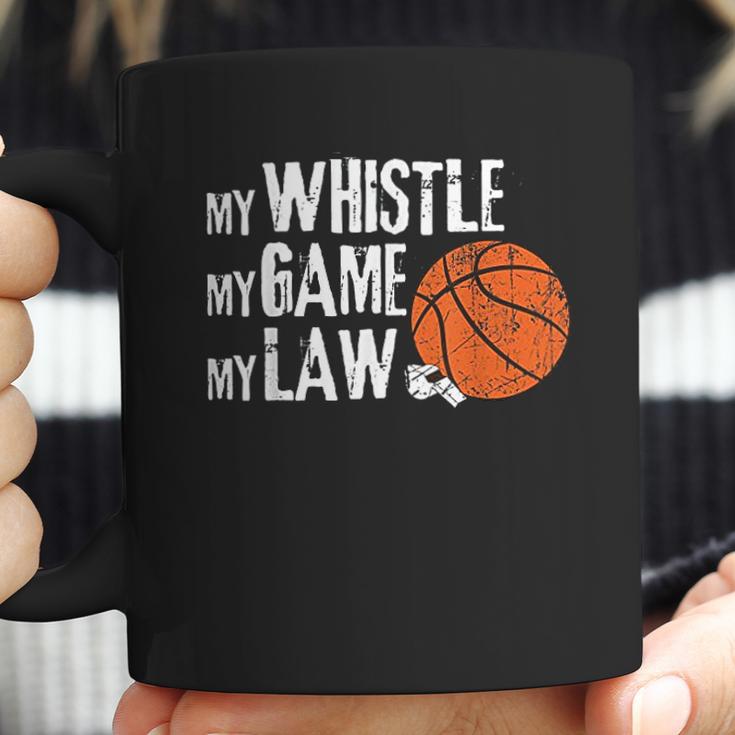 Funny Basketball Referee Quotes Gift I Hoops Ref Coffee Mug