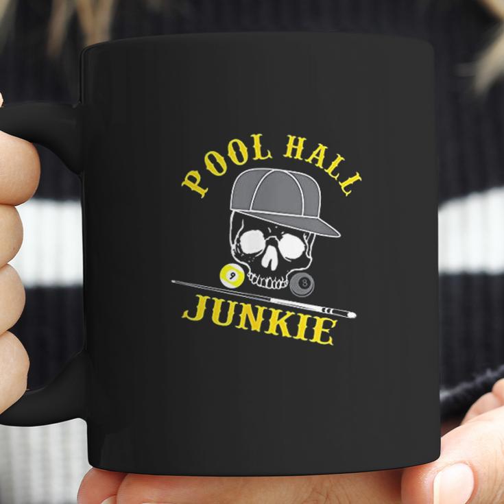 Funny Billiard Pool Hall Junkie Coffee Mug