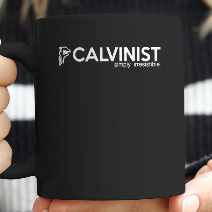 Funny Calvinist Simply Irresistible John Calvin T-Shirt Coffee Mug