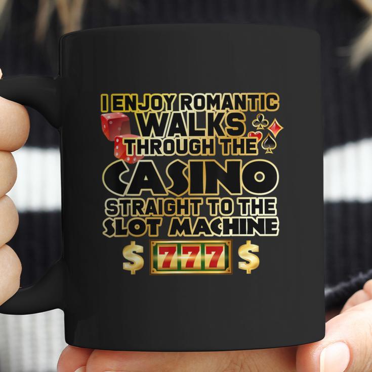 Funny Gambler Slot Machine Casino Las Vegas Gambling Coffee Mug