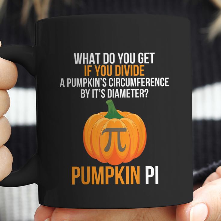 Funny Halloween Costume Math Teacher Pumpkin Pi Men Adult Coffee Mug