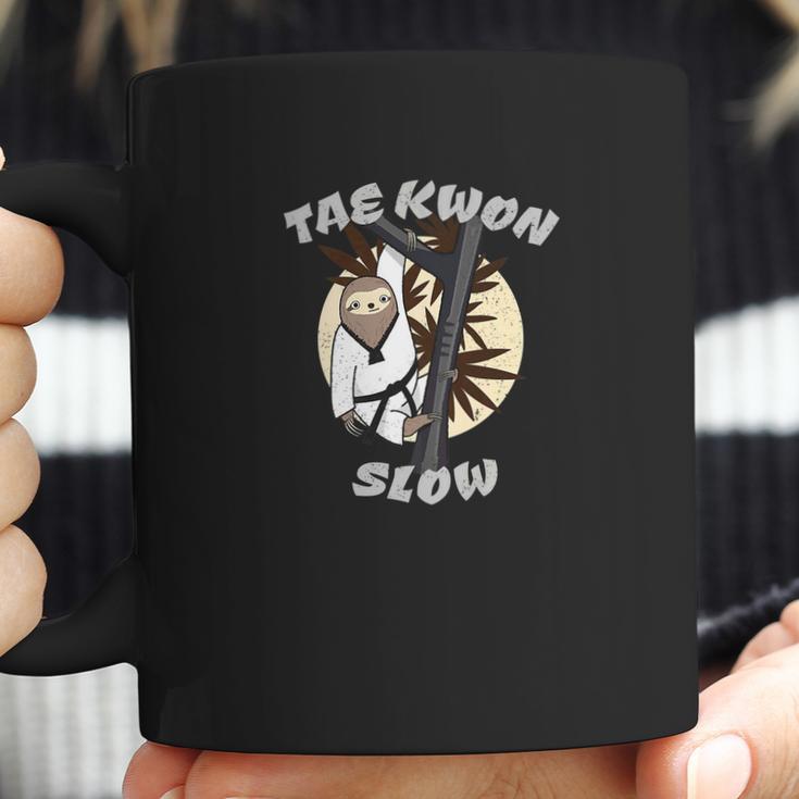 Funny Martial Art Sloth Tae Kwon Slow Coffee Mug