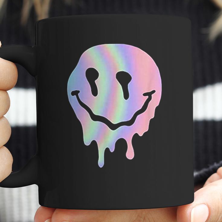 Funny Melted Acid Smiley Face Psychedelic Coffee Mug