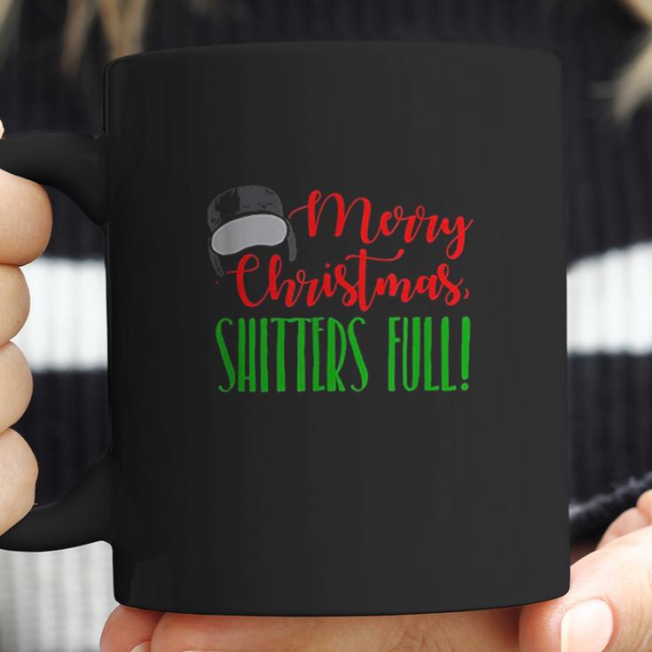 Funny Merry Christmas Quote Shitters Full Coffee Mug