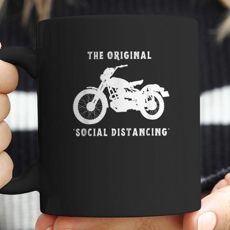 Funny Motorcycle Original Social Distancing Coffee Mug