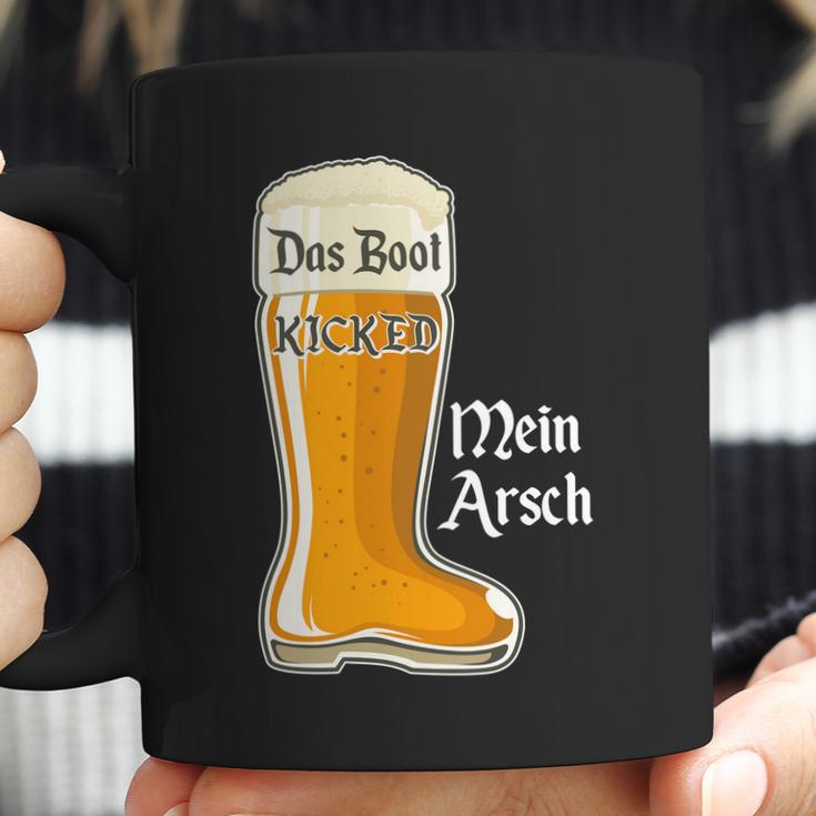 Funny Oktoberfest Das Boot Kicked Mein Arsch Coffee Mug