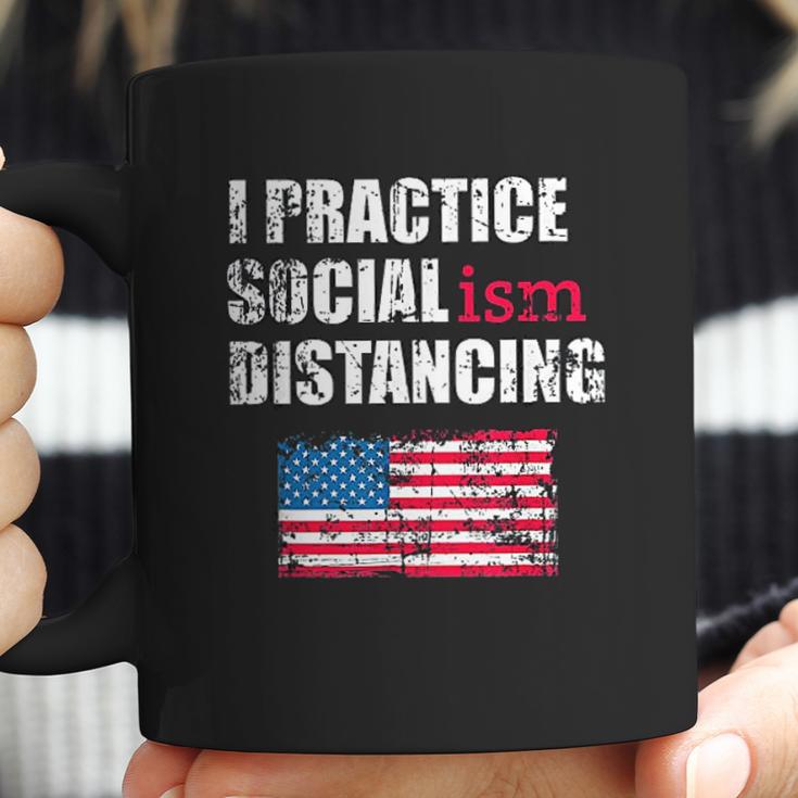 Funny Political Social Distancing Socialist Coffee Mug