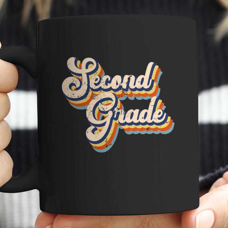 Funny Retro Second Grade Logo Coffee Mug