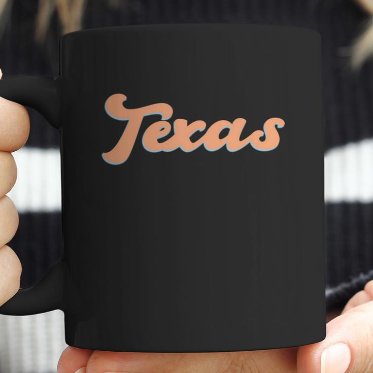 Funny Retro Texas Logo Coffee Mug