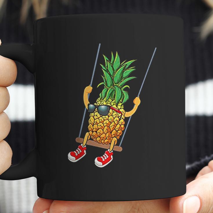 Funny Swinging Pineapple Coffee Mug