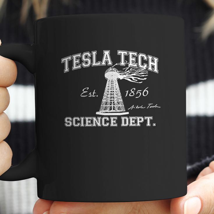 Funny Threads Outlet Tesla Tech Basic Coffee Mug