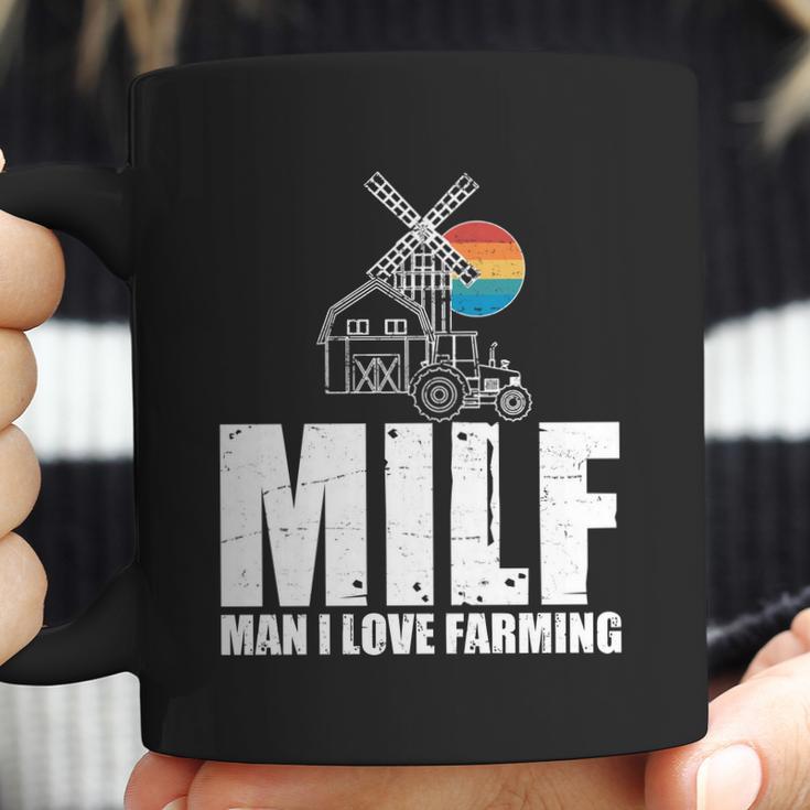 Funny Vintage Milf Man I Love Farming Coffee Mug