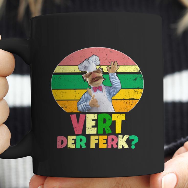 Funny Vintage Vert Der Ferk Retro Swedish Chef Coffee Mug