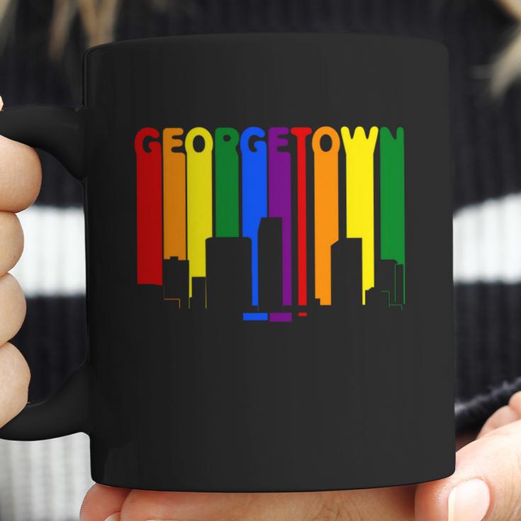 Georgetown Capital Country Lgbt Pride Rainbow Coffee Mug