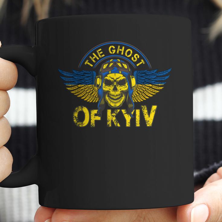 The Ghost Of Kyiv Support Ukraine Free Ukrainian Men Women T-Shirt Graphic Print Casual Unisex Tee Coffee Mug