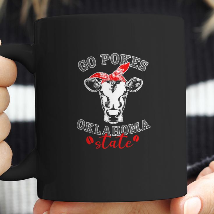 Go Pokes Oklahoma State New Cow Gift For Holidays Coffee Mug