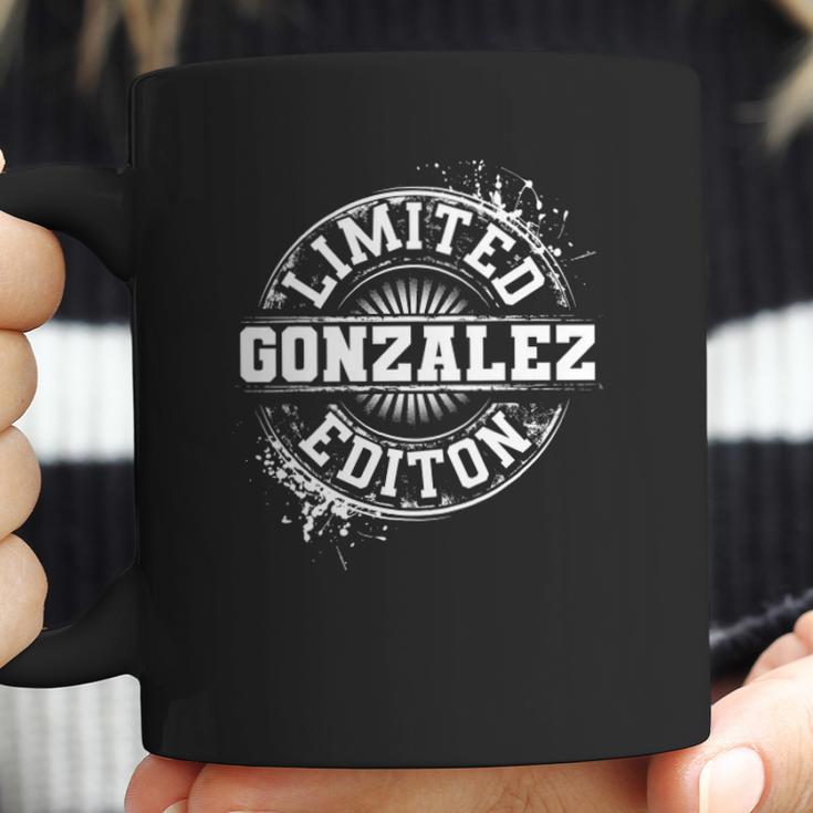 Gonzalez Funny Surname Family Tree Birthday Reunion Gift Coffee Mug