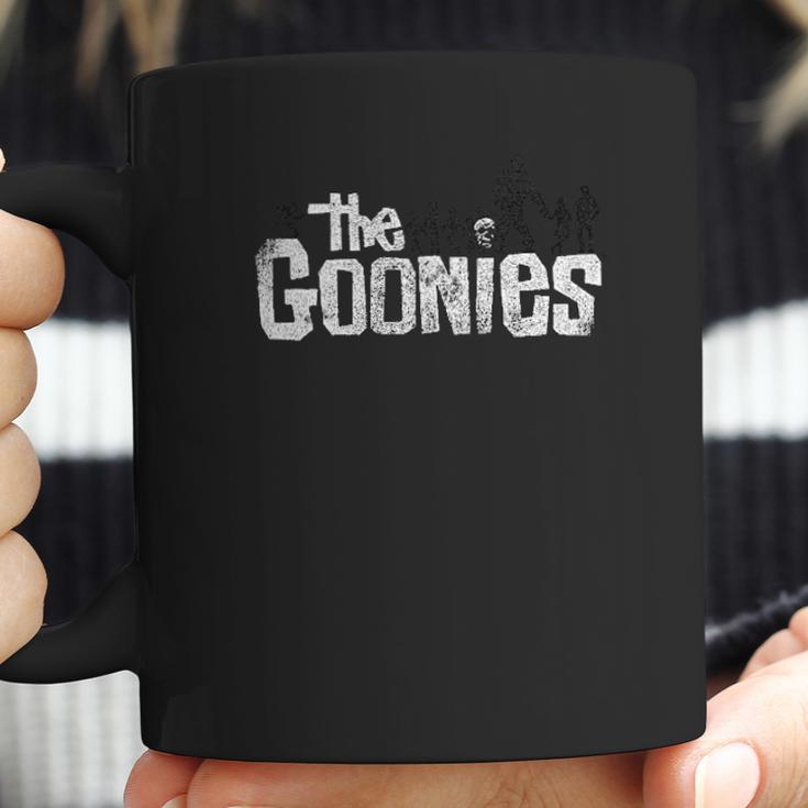 The Goonies Movie Logo Silhouettes Mens Coffee Mug