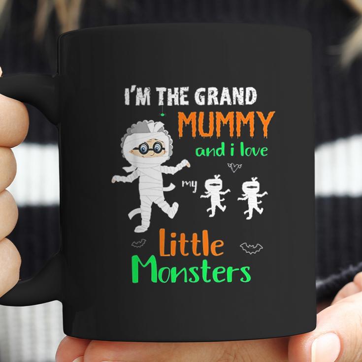 I Am The Grand Mummy And I Love My Little Monsters Grandma Coffee Mug