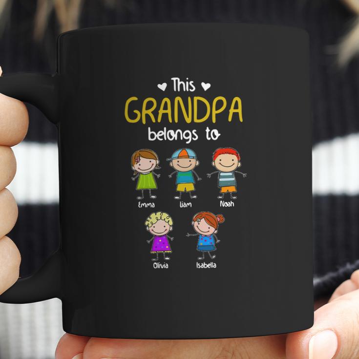 This Grandpa Belong To Emma Liam Noah Shirtc Coffee Mug