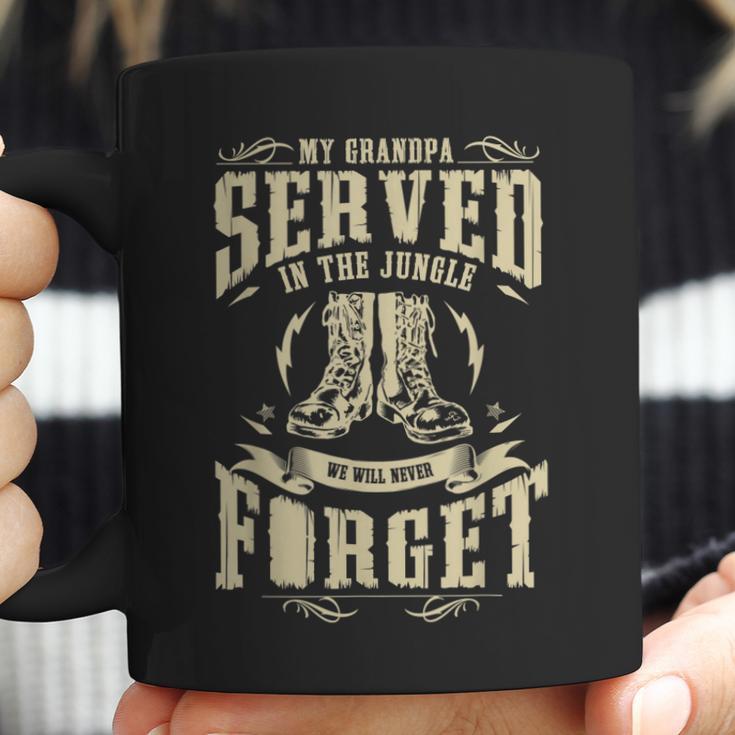 My Grandpa Served In The Jungle Vietnam Veteran Coffee Mug