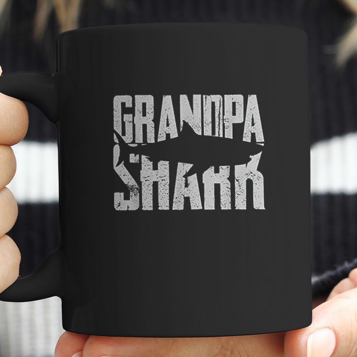 Grandpa Shark Fathers Day Gift Dad Birthday Gifts Coffee Mug