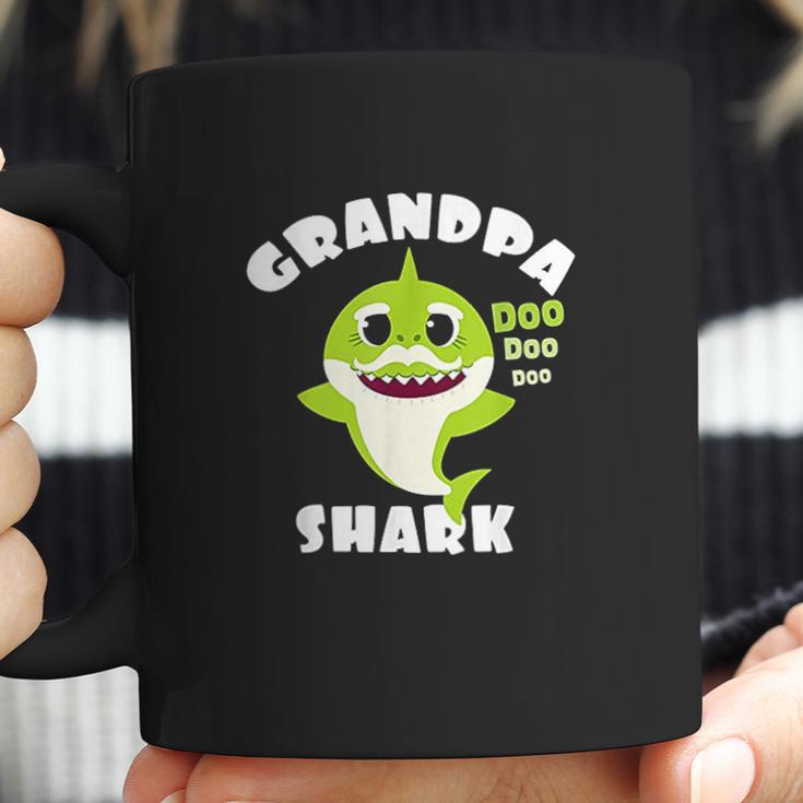 Grandpa Shark Gift Cute Shark Baby Matching Family Coffee Mug