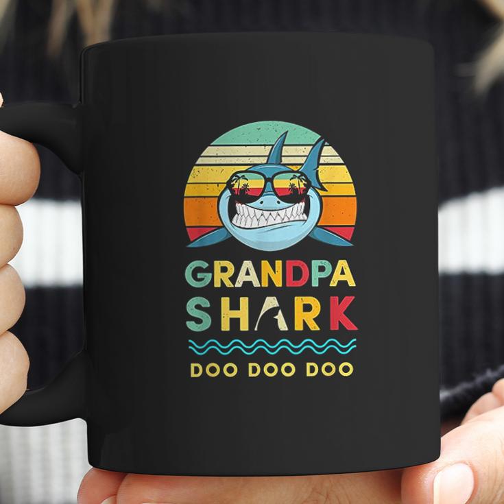 Grandpa Shark Gift For Grandfather Coffee Mug