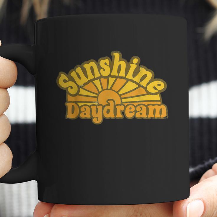 Grateful Sunshine Daydream Sunflower Rock Coffee Mug