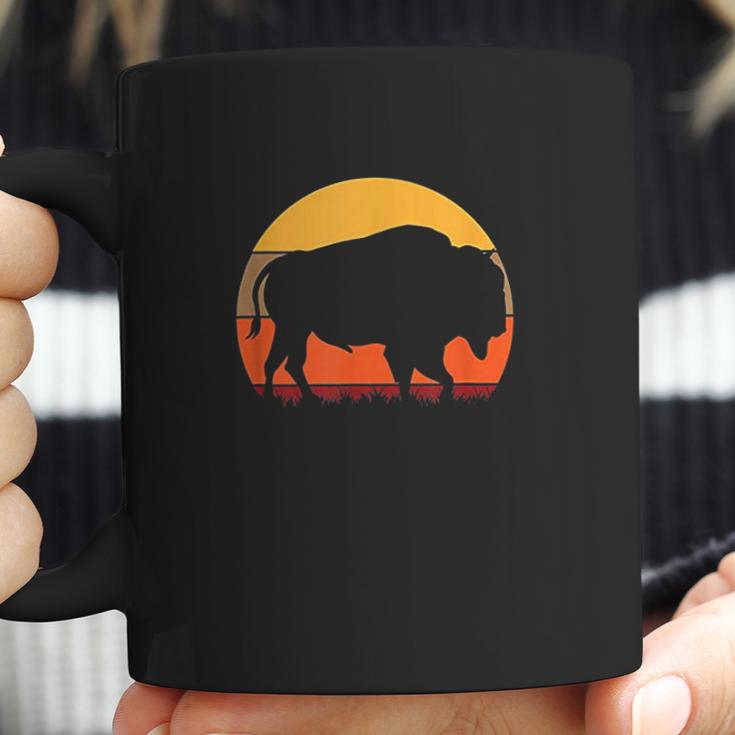 Great American Buffalo With A Vintage Coffee Mug