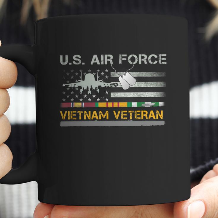 Great Gift Us Air Force Vietnam Veteran Usaf Veteran Usa Flag Gift Graphic Design Printed Casual Daily Basic Coffee Mug